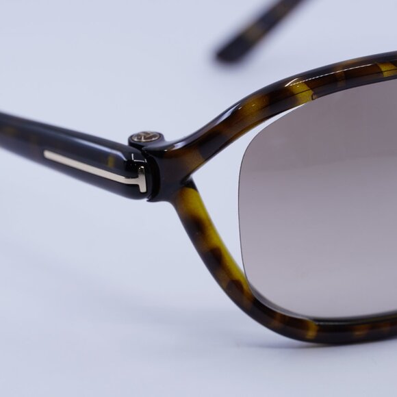 Tom Ford Fernanda FT1069 52G Sunglasses - Havana Frame, Brown Lenses main image 4